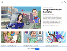 Tablet Screenshot of komikportre.com